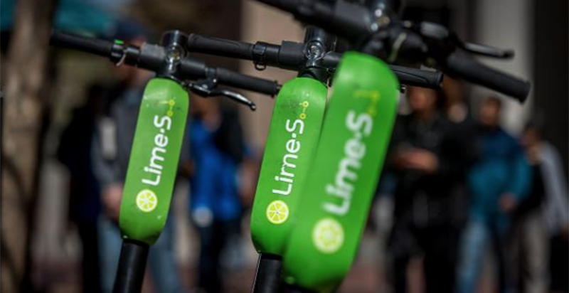 Uber با همکاری Lime در اپلیکیشن خود اسکوتر اجاره می دهد